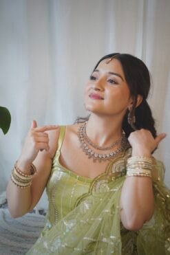 double layered dainty set