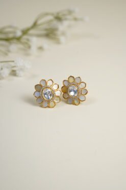 Kundan Floral Top Earring
