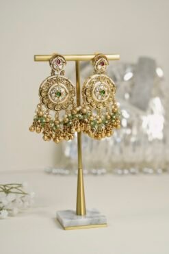 Alternative view of Antique Ghungroo Statement Earring