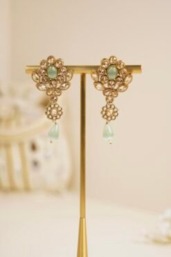 Alternative view of Small Pearl Drop Earring