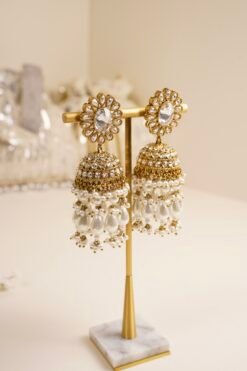 Alternative view of Aysha Earring and Tikka Set