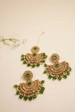 Alternative view of Chanda Earring and Tika