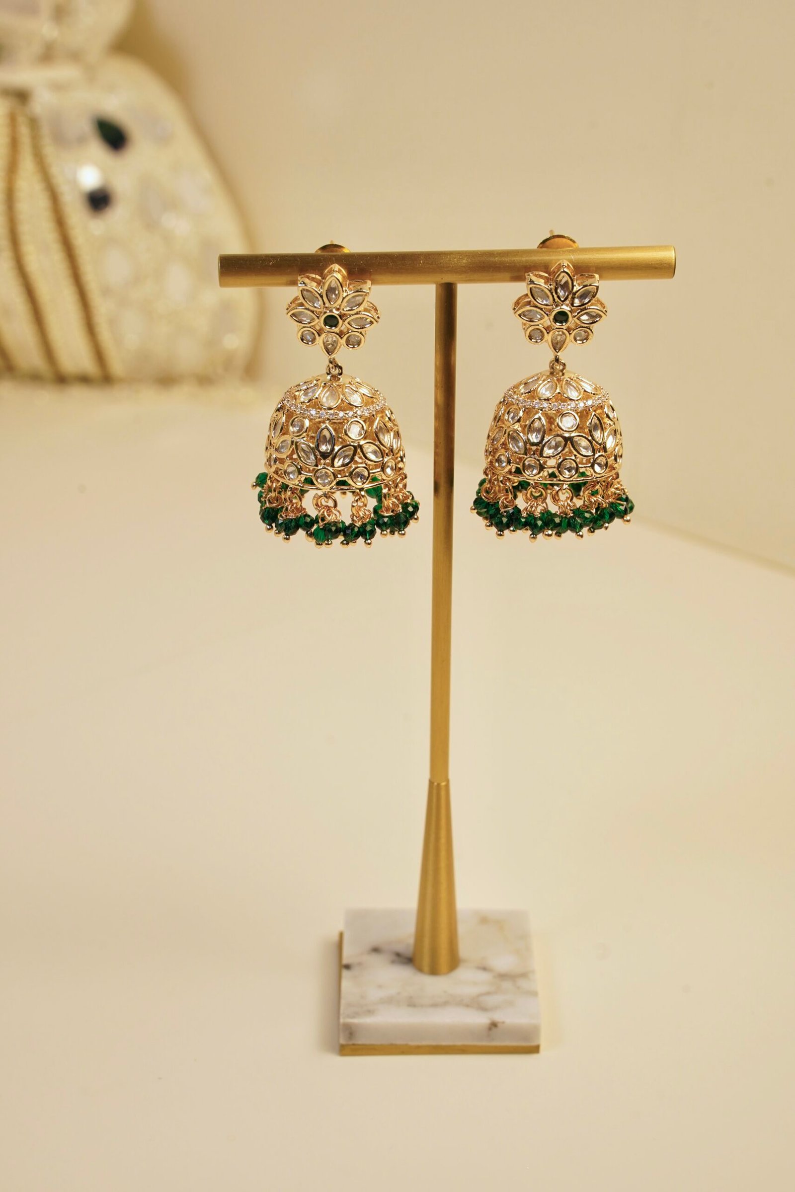 Kundan Jhumka Earring