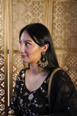 Alternative view of Jhumka Ring Earring