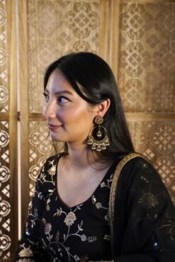 Alternative view of Jhumka Ring Earring