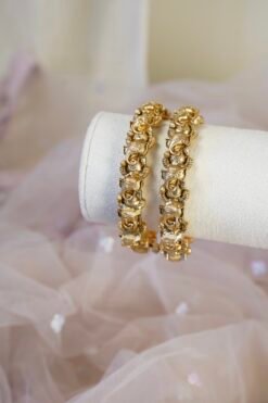 Cute Ganesha Bangles Set of 2