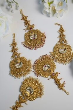 Oversized Chandani Antique Maang Tikka