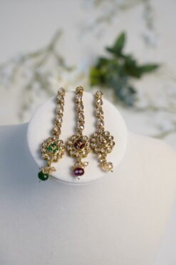 Small Crystal Drop Maang Tikka