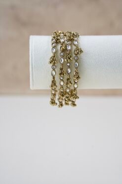 perfect to wear alone or mix and match with Kashmiri glass bangles