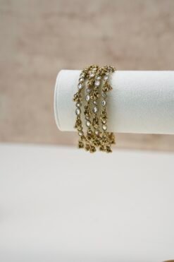 Ghungroo Bangles with Stone Detailing – Mix & Match with Kashmiri Glass Bangles