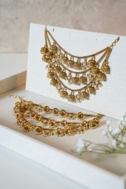 Layered Jhumka Ear Chain