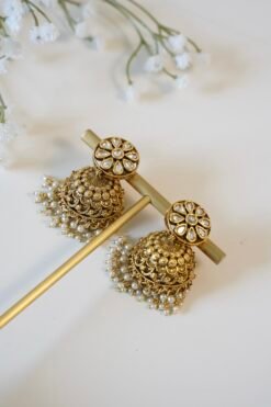 Alternative view of Isha Jhumka Earring