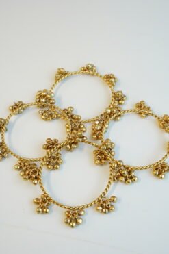 Ghungroo Bangle Kada Set