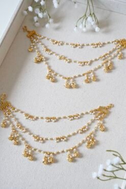 Delicate Kanchain with Pearl Beads